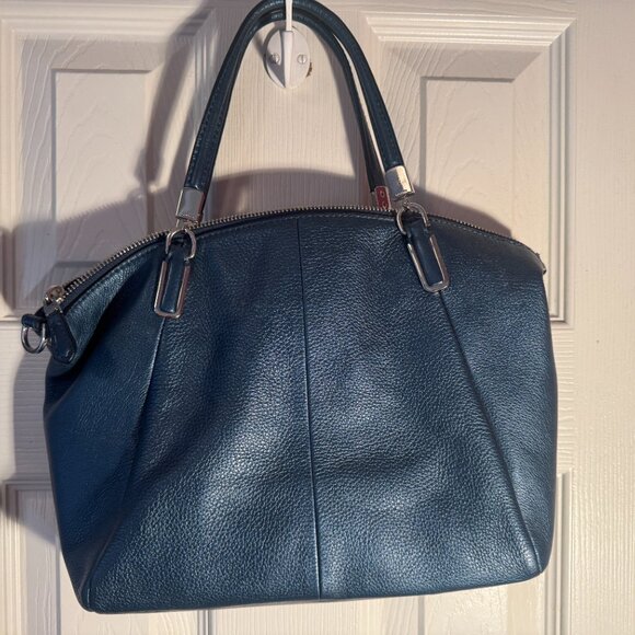 Coach Blue Handbag EUC - Picture 3 of 3